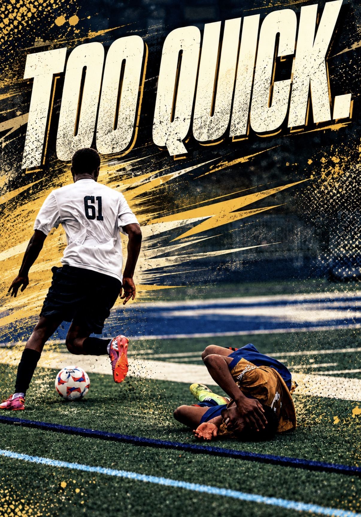 Corner Kick in Storm Sky